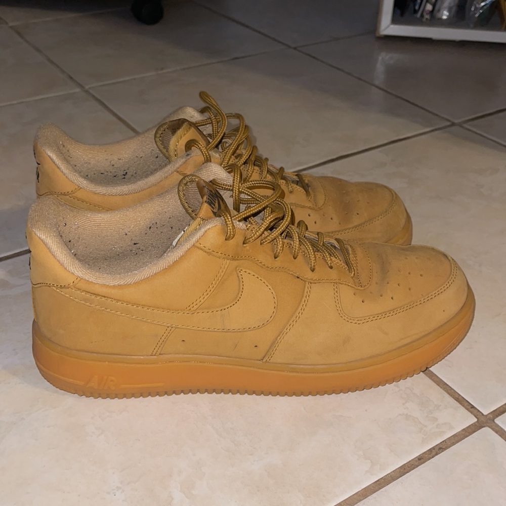 Nike “Air Force 1s” size 11 mens (brown) - Picture 4 of 4